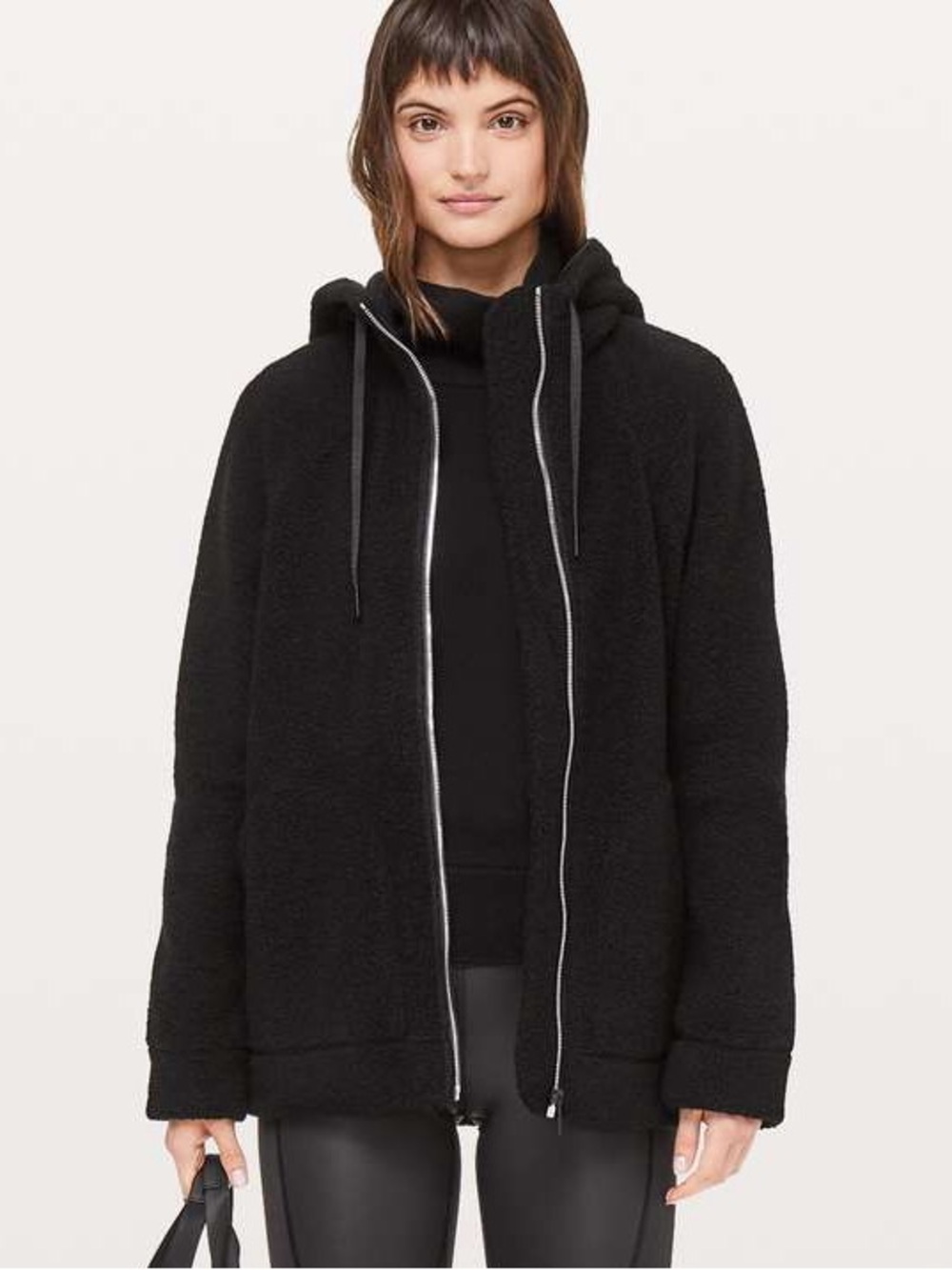 Lululemon So Sherpa Hooded Jacket
Black